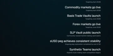 Synthetix 发布 2026 年路线图，聚焦股票回购、多抵押交易等六大方向