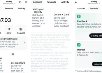 X Money 測試畫面曝光：存款享 6% APY、金融卡消費還有回饋？ 