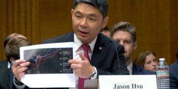 前國民黨立委赴美國會作證：中國破壞台灣海底電纜，籲儘快通過國防預算 