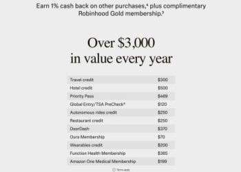 Robinhood 推出白金信用卡瞄準富裕客戶，695 美元年費進軍高端市場 