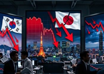 韓國股市再度熔斷,台股跌逾兩千點,台積電失守1800元
