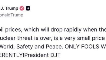 油價飆破 110 美元！川普淡化石油危機：為世界和平付出的微小代價 