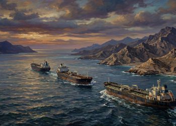 荷姆茲新航線？三艘油輪沿著阿曼海岸線進入荷姆茲海峽 