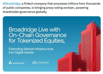 代幣化股票邁入新里程碑、Galaxy 首度啟用鏈上代理投票