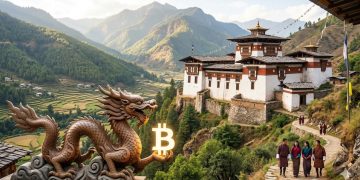 不丹比特幣儲備減持逾七成，主權基金DHI頻繁轉移資產引發關注 