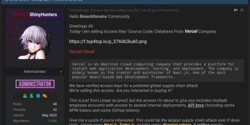 留意簽署內容！Vercel 遭駭勒索 200 萬美元，加密協議前端安全拉警報 
